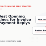 Best Opening Lines for Invoice Payment Replys