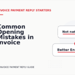 Common Opening Mistakes in Invoice Payment Replys