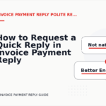How to Request a Quick Reply in Invoice Payment Reply English