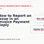 How to Report an Issue in an Invoice Payment Reply