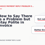 How to Say There Is a Problem but Stay Polite in Invoice Payment Reply English
