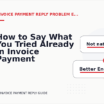 How to Say What You Tried Already in Invoice Payment Reply English