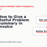How to Give a Useful Problem Summary in Invoice Payment Reply English