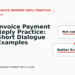 Invoice Payment Reply Practice: Short Dialogue Examples