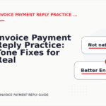Invoice Payment Reply Practice: Tone Fixes for Real Situations